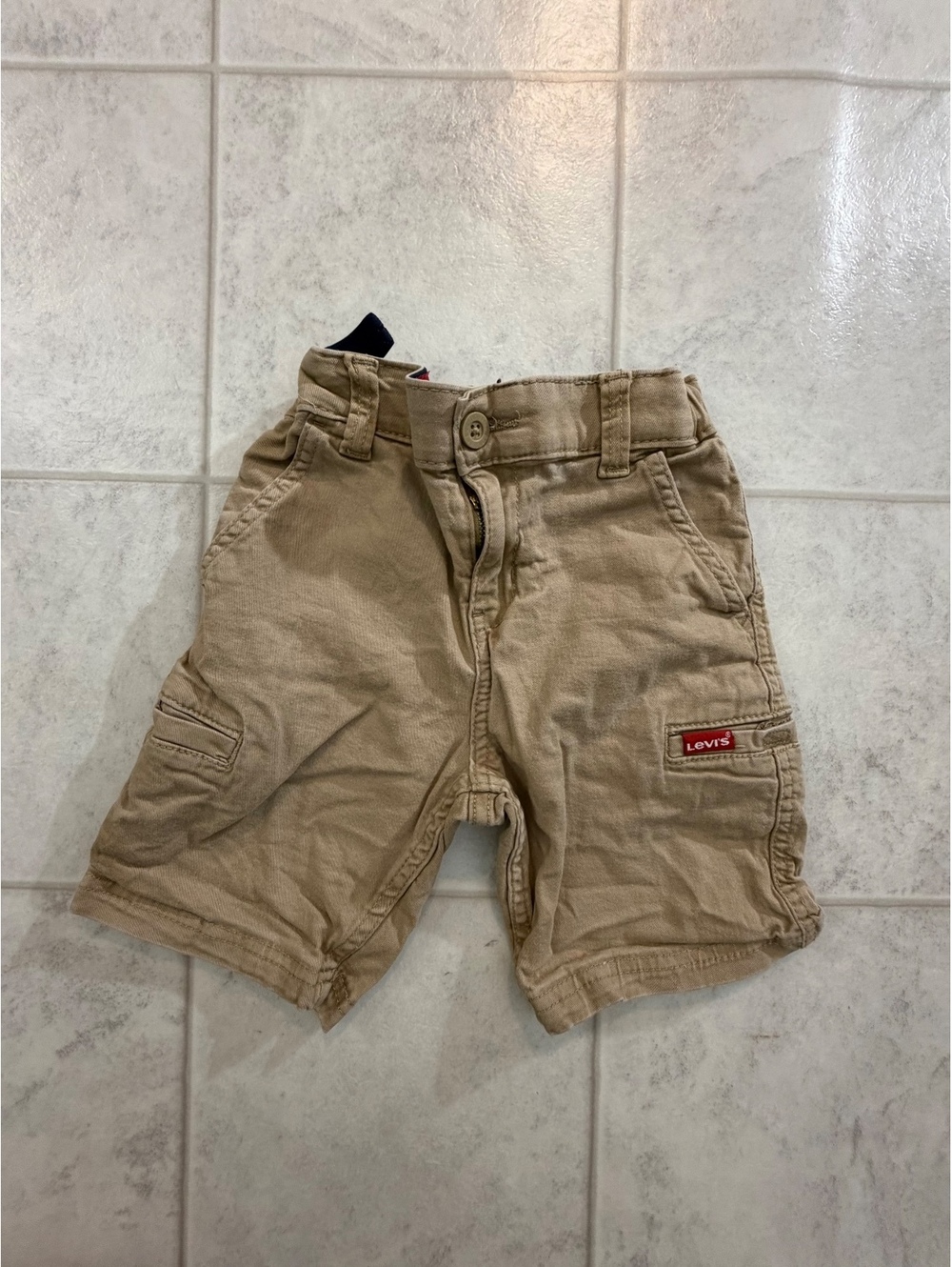 Khaki boys shorts
